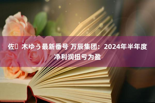 佐々木ゆう最新番号 万辰集团：2024年半年度净利润扭亏为盈